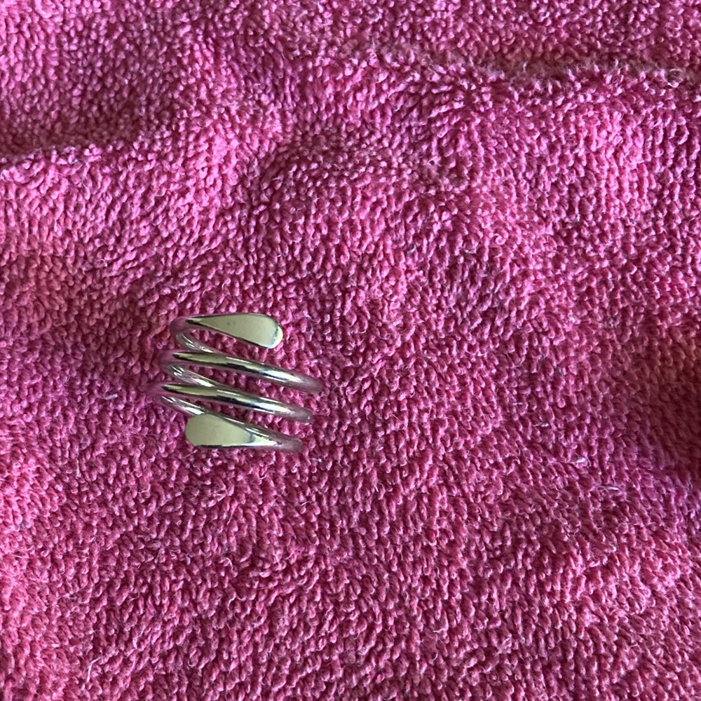 Lia Sophia Silver Wrap Ring